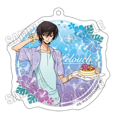 『コードギアス 反逆のルルーシュ』描き下ろしアクリルキーホルダー【サマーパーティーver.】1ルルーシュ【202604再販】