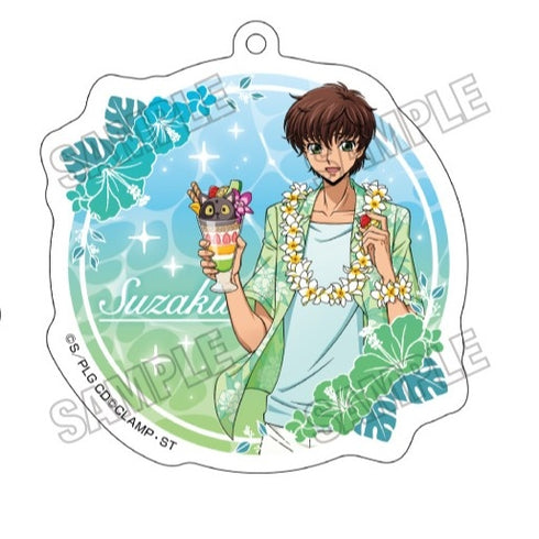 『コードギアス 反逆のルルーシュ』描き下ろしアクリルキーホルダー【サマーパーティーver.】2スザク【202604再販】