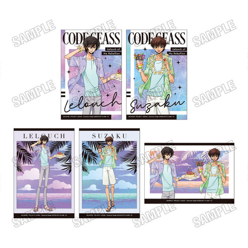 『コードギアス 反逆のルルーシュ』描き下ろしイラストカードセット【サマーパーティーver.】【202604再販】
