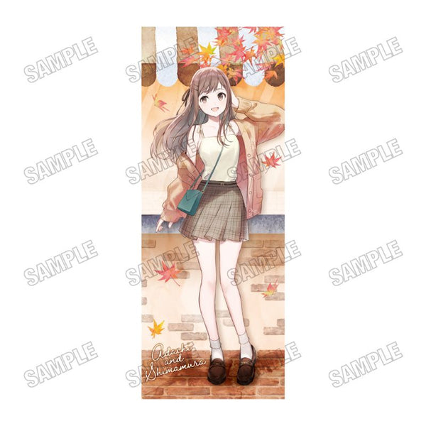 『安達としまむら』描き下ろし等身大タペストリー【オータムコーデver.】2島村抱月