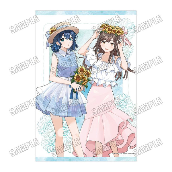 『コミカライズ安達としまむら』描き下ろしB2タペストリー【サマードレスver.】