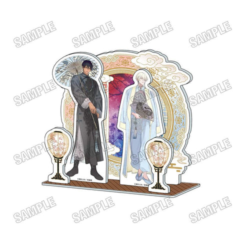 『露久ふみ后宮のオメガ』描き下ろしアクリルジオラマ