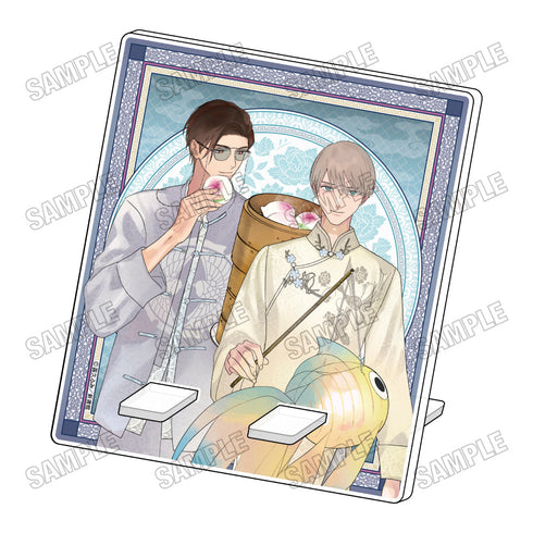 『露久ふみこまどりは、夜の帳』描き下ろしアクリルマルチスタンド