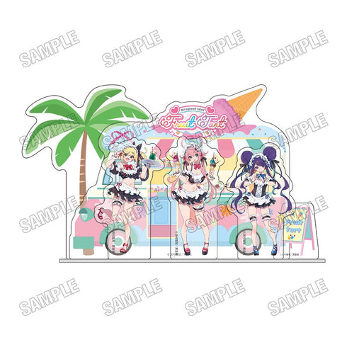 『おちこぼれフルーツタルト』描き下ろしアクリルジオラマ