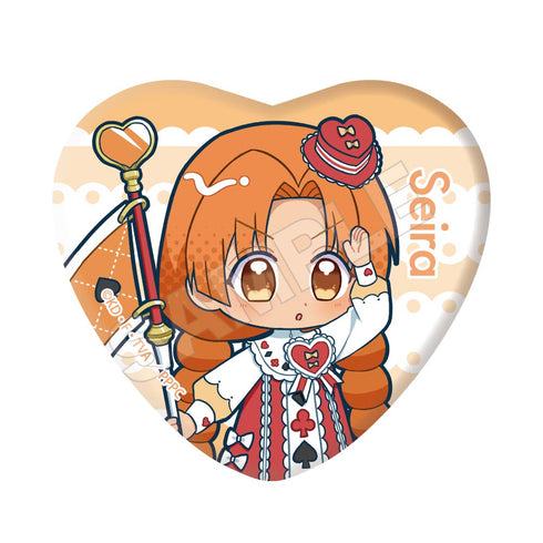 『ぴちぴちピッチ』アリスファッション ハート缶バッジ 全13種【BOX】【202610再販】