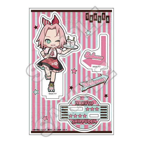 『NARUTO -ナルト- 疾風伝』アメリカンダイナー アクリルスタンドJr. 春野サクラ【202610再販】
