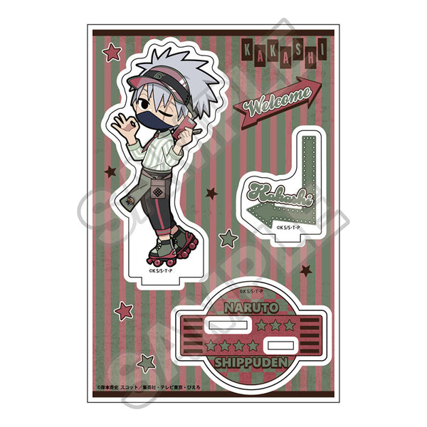 『NARUTO -ナルト- 疾風伝』アメリカンダイナー アクリルスタンドJr. はたけカカシ【202610再販】