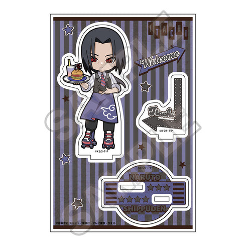 『NARUTO -ナルト- 疾風伝』アメリカンダイナー アクリルスタンドJr. うちはイタチ【202610再販】