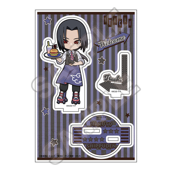 『NARUTO -ナルト- 疾風伝』アメリカンダイナー アクリルスタンドJr. うちはイタチ【202610再販】