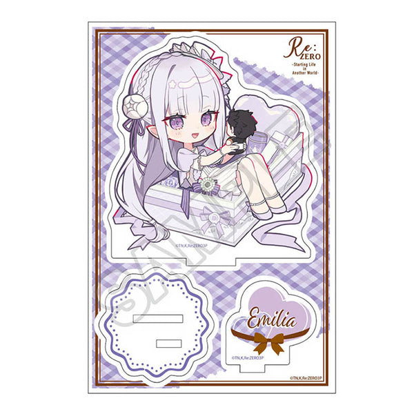 『Re:ゼロから始める異世界生活』ギフトボックス アクリルスタンドJr. エミリア【202610再販】