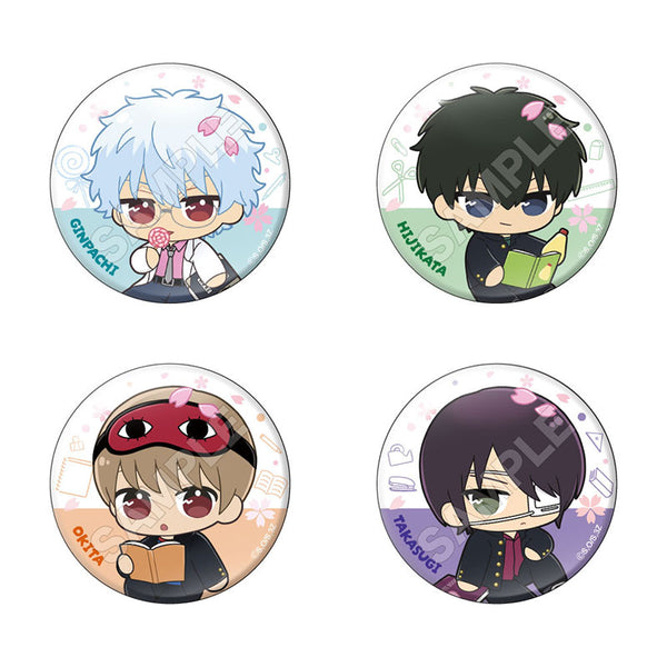 『3年Z組銀八先生』ぬいぴ~すふれんず 缶バッジ 全4種【BOX】【202610再販】