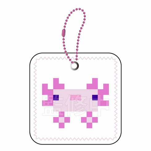 『マインクラフト』むにぺちょ スクィーズキーホルダー ウーパールーパー(ピンク)
