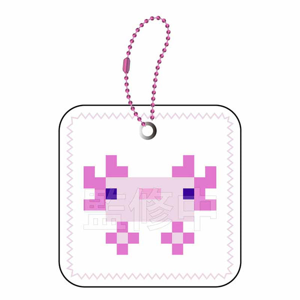 『マインクラフト』むにぺちょ スクィーズキーホルダー ウーパールーパー(ピンク)