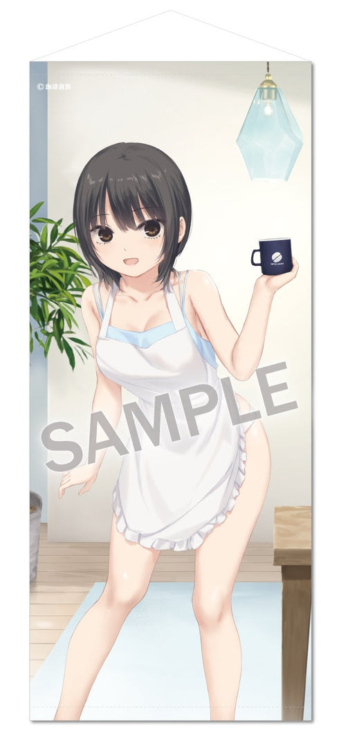 『珈琲貴族』特殊サイズタペストリー Lovely day-Breakfastキャミソール青山さん-