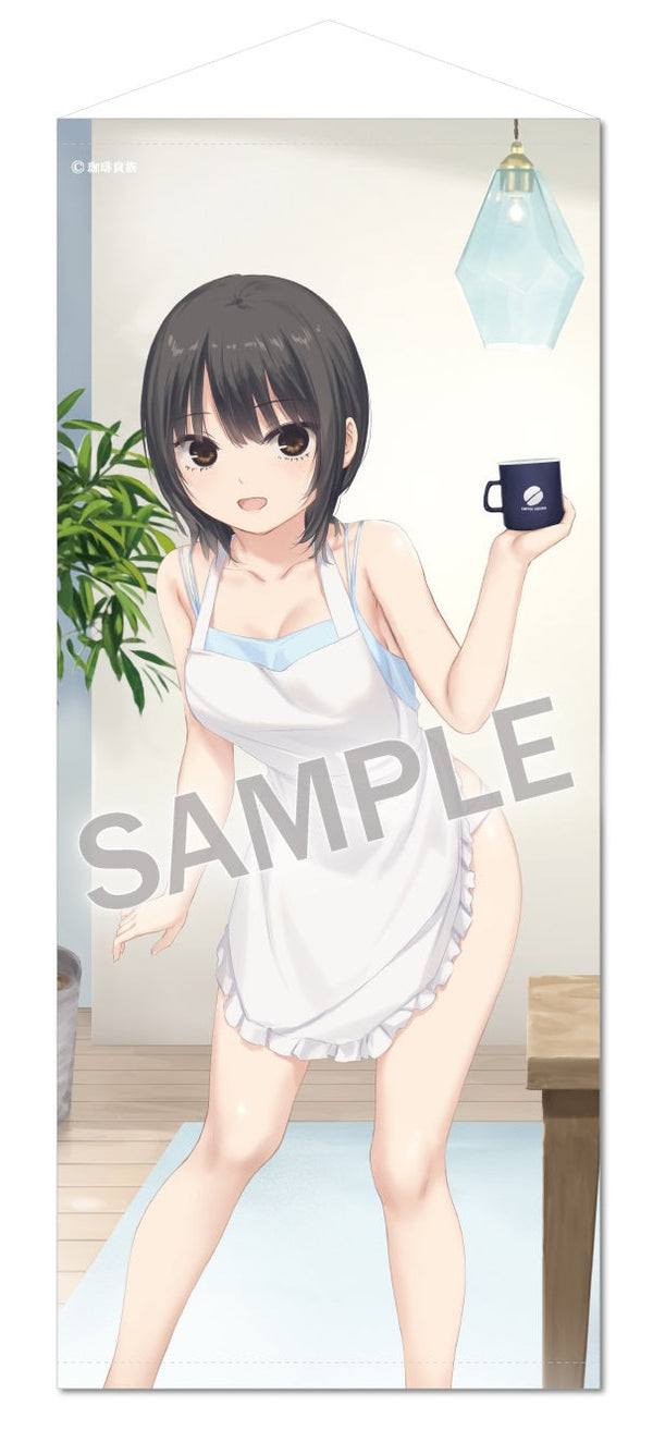 『珈琲貴族』特殊サイズタペストリー Lovely day-Breakfastキャミソール青山さん-