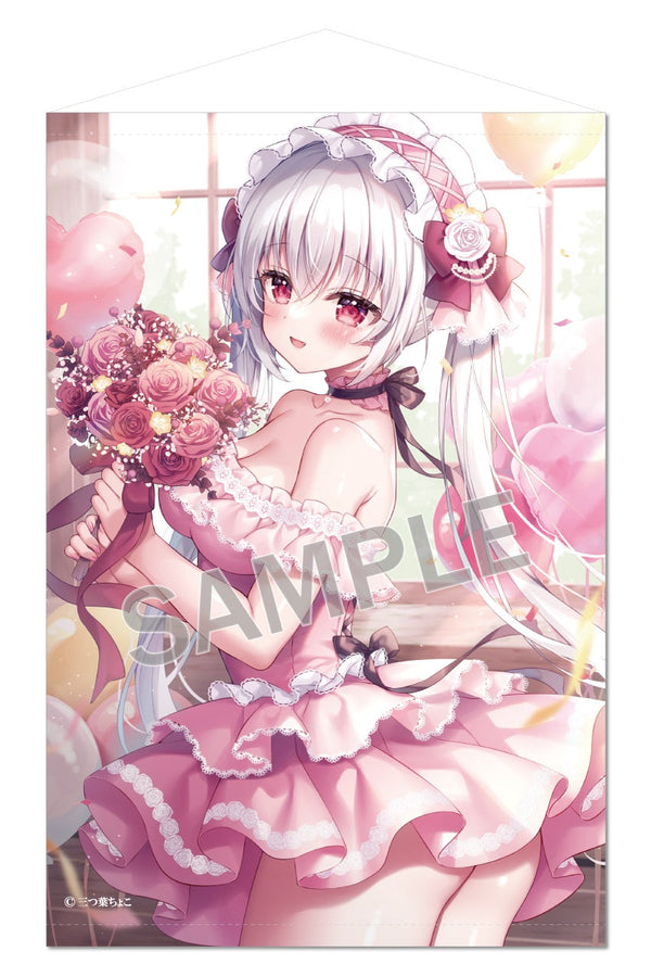 『三つ葉ちょこ』B2タペストリー Happy Celebration吸血鬼ちゃん