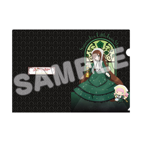 『ローゼンメイデン×サンリオキャラクターズ』クリアファイル 翠星石×リトルツインスターズ(ララ)