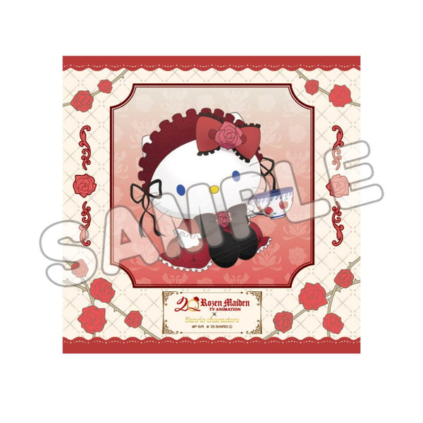 『ローゼンメイデン×サンリオキャラクターズ』ハンドタオル 真紅×ハローキティ