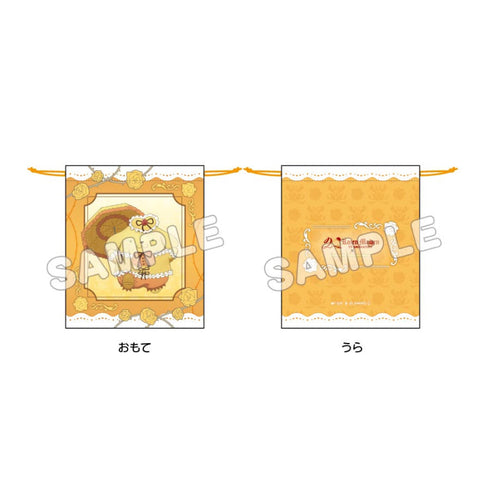 『ローゼンメイデン×サンリオキャラクターズ』巾着 金糸雀×ポムポムプリン