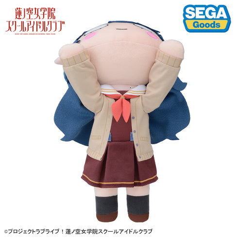 《Love Live! 莲之空女学院校园偶像俱乐部》躺姿玩偶 村野纱耶香-冬季制服 M