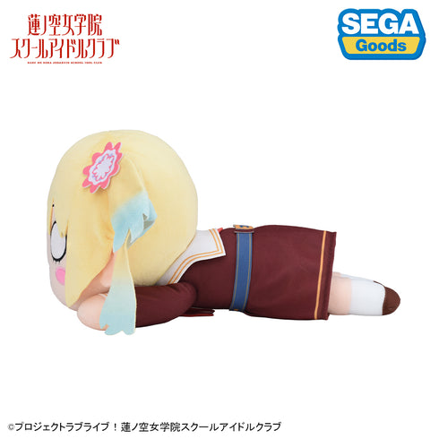 《Love Live! 莲之空女学院校园偶像俱乐部》躺姿玩偶 大泽瑠璃乃-冬季制服 M