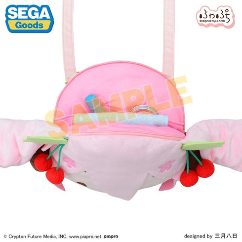 『桜ミク』ふわぷち フェイスショルダーバッグ(M)