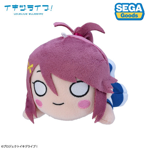 "Ikizura Live! LOVELIVE! BLUEBIRD" Reclining Plush Doll: Rei Goto - The "It's Hard to Breathe" Club! School Uniform S