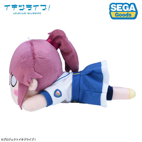 "Ikizura Live! LOVELIVE! BLUEBIRD" Reclining Plush Doll: Rei Goto - The "It's Hard to Breathe" Club! School Uniform S