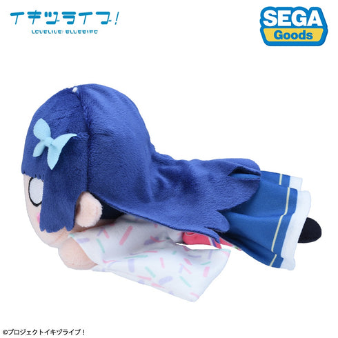 "Ikizura Live! LOVELIVE! BLUEBIRD" Reclining Plush Doll: Hanabi Komagata - The "It's Hard to Breathe" Club! School Uniform S