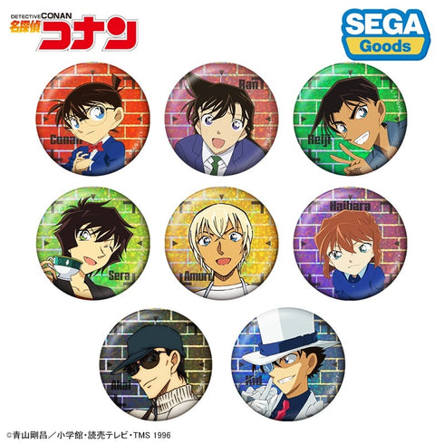 『名探偵コナン』ビジュアルホログラム缶バッジ Vol.1【BOX】