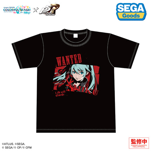 『プロジェクトセカイ カラフルステージ! feat. 初音ミク×ペルソナ5 ザ・ロイヤル』グラフィックTシャツ 初音ミク