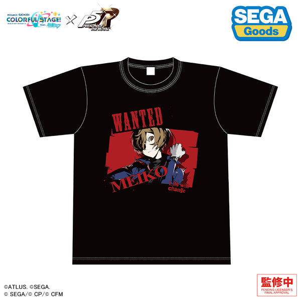 『プロジェクトセカイ カラフルステージ! feat. 初音ミク×ペルソナ5 ザ・ロイヤル』グラフィックTシャツ MEIKO