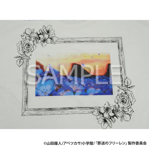 『葬送のフリーレン』AMICIS 蒼月草Tシャツ White Sサイズ