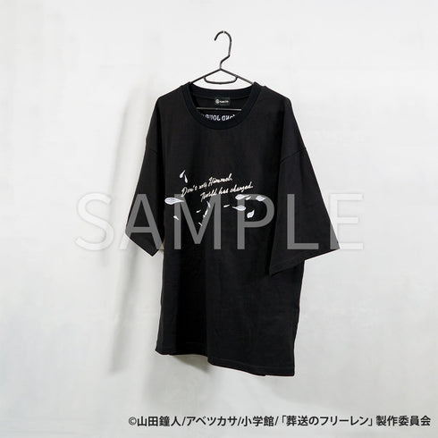 『葬送のフリーレン』AMICIS 蒼月草Tシャツ Black Sサイズ