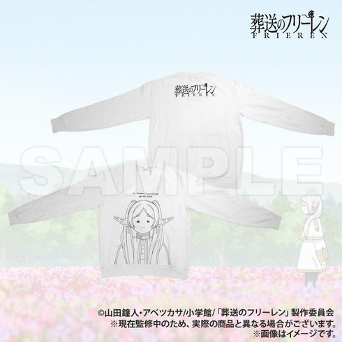 『葬送のフリーレン』AMICIS しょんぼり顔スウェット White XLサイズ