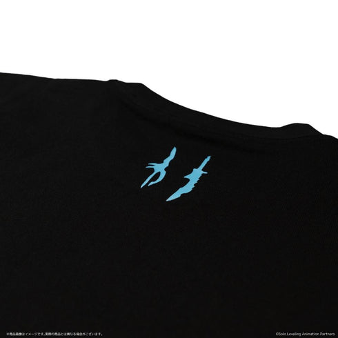 "The Case of Me Leveling Up Alone" AMICIS Shun Mizushiro/Igrid T-Shirt, Black, Size M