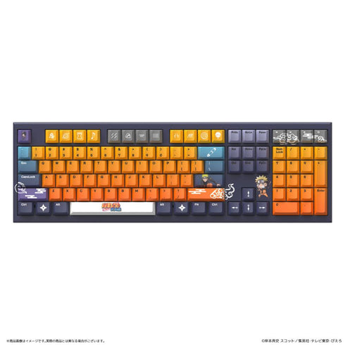 『NARUTO-ナルト- 疾風伝』| AMICIS メカニカルキーボード 108 英語配列 Standard Edition