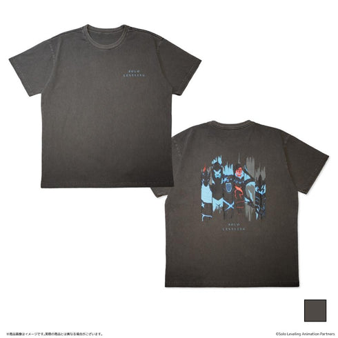 『俺だけレベルアップな件』AMICIS 影の軍団 Tシャツ ウォッシュXL