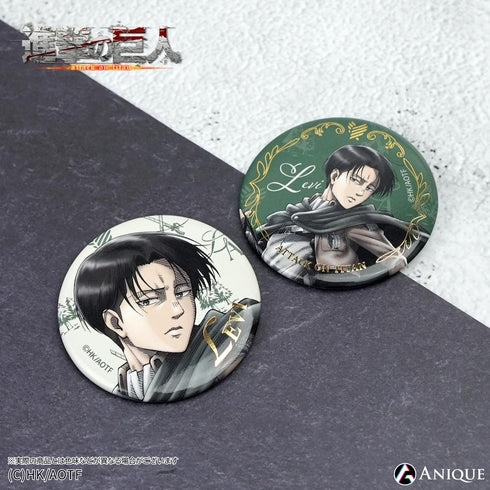 『進撃の巨人』【騎馬】トレーディング箔押し缶バッジ(全8種)【BOX】【202609再販】