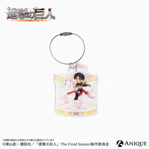 『進撃の巨人』【騎馬 / Art by ヒョーゴノスケ】トレーディングアクリルキーホルダー(全6種)【BOX】【202609再販】