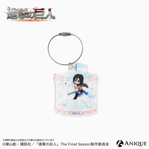 『進撃の巨人』【騎馬 / Art by ヒョーゴノスケ】トレーディングアクリルキーホルダー(全6種)【BOX】【202609再販】