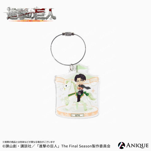 『進撃の巨人』【騎馬 / Art by ヒョーゴノスケ】トレーディングアクリルキーホルダー(全6種)【BOX】【202609再販】