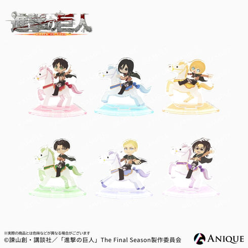 『進撃の巨人』【騎馬 / Art by ヒョーゴノスケ】トレーディングアクリルスタンド(全6種)【BOX】【202609再販】
