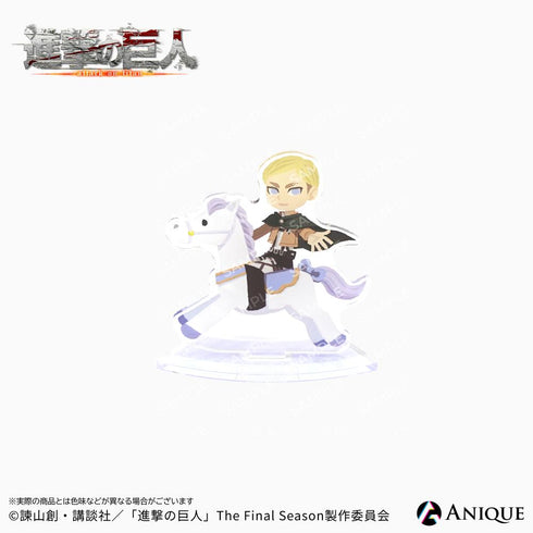 『進撃の巨人』【騎馬 / Art by ヒョーゴノスケ】トレーディングアクリルスタンド(全6種)【BOX】【202609再販】