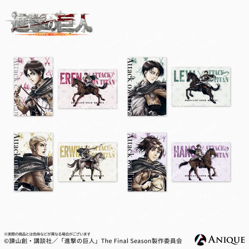 『進撃の巨人』【騎馬】リヴァイ ポストカード2枚セット【202609再販】