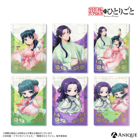 《药屋的独白》【冰菓之凉】烫金透明卡(全6种)1包【BOX】