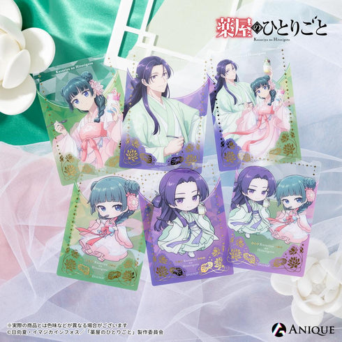 《药屋的独白》【冰菓之凉】烫金透明卡(全6种)1包【BOX】