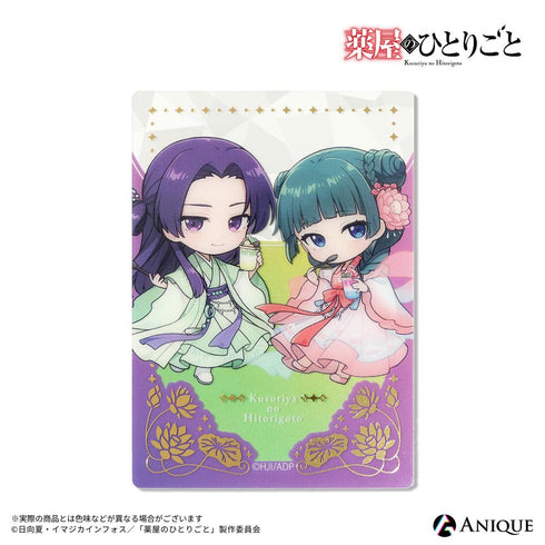 《药屋的独白》【冰菓之凉】烫金透明卡(全6种)1包【BOX】