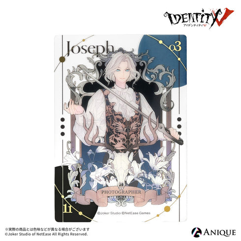 『IdentityV 第五人格』【標本蒐集】トレーディング箔押しクリアカード(全6種)1パック【BOX】