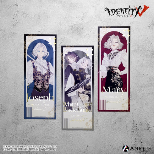 『IdentityV 第五人格』【標本蒐集】トレーディング箔押しチケット風カード(全6種)1パック【BOX】